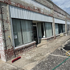Commercial-pressure-washing-project-in-Warsaw-Virginia 2
