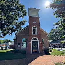 Historic-Beale-Memorial-Church-soft-washed-in-Tappahannock-Virginia 0