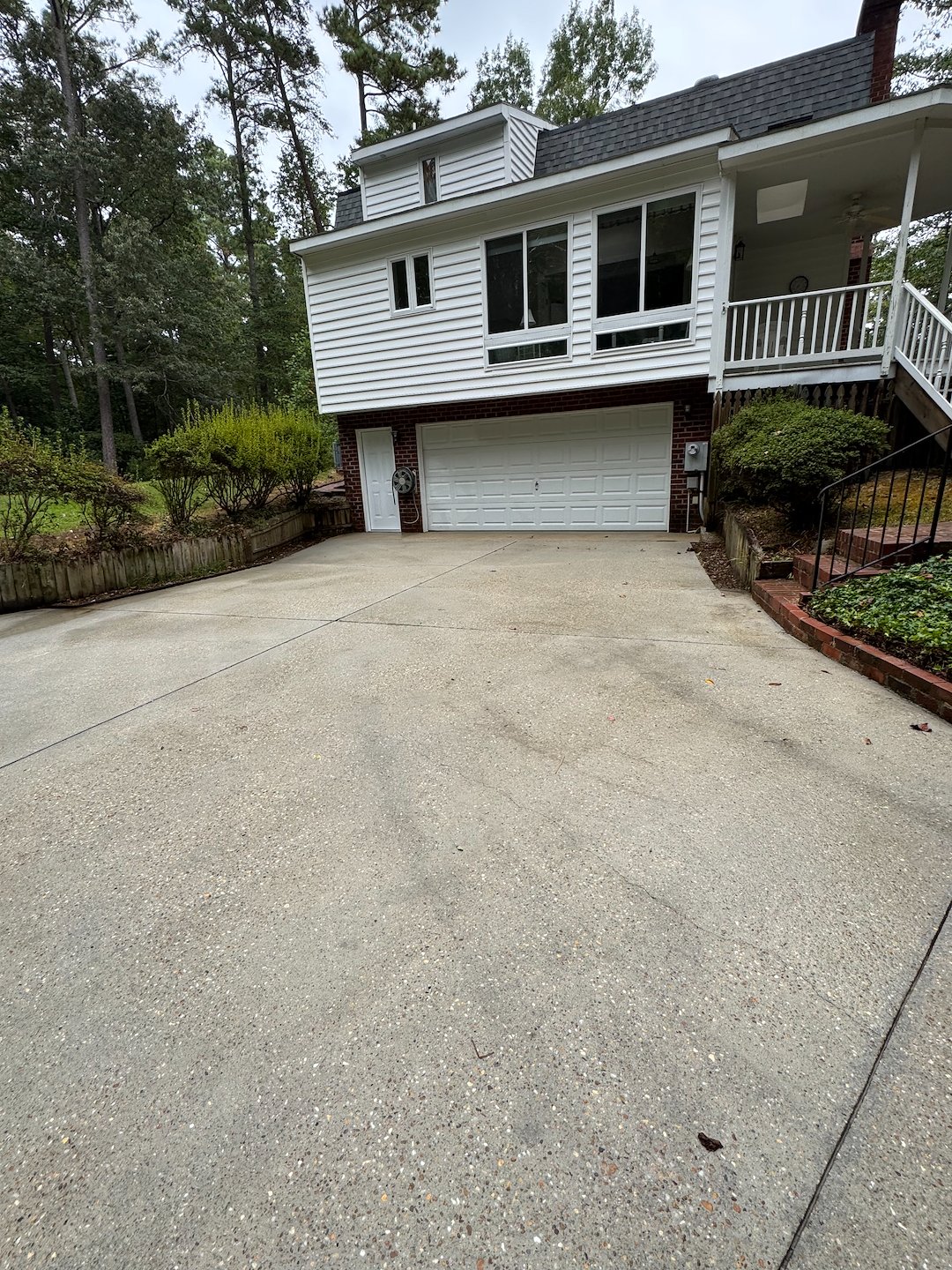 Quality residential Softwash project in Kilmarnock Virginia
