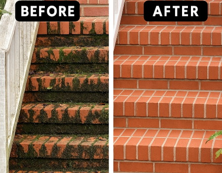 Brick & Stone Cleaning